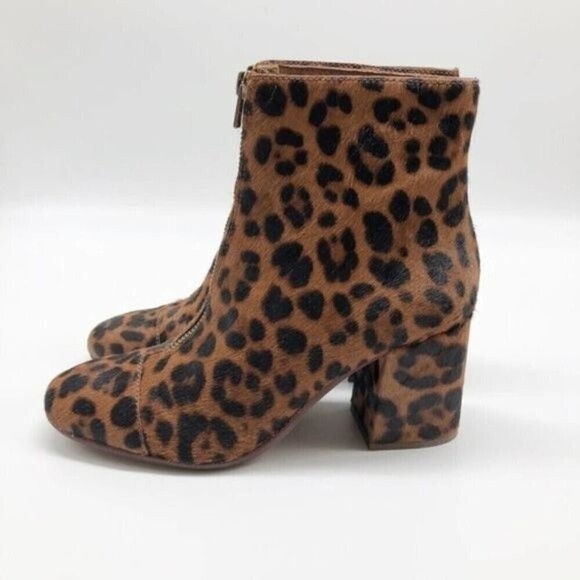 MADEWELL The Amalia Leopard Print Bootie  - Picture 5 of 11